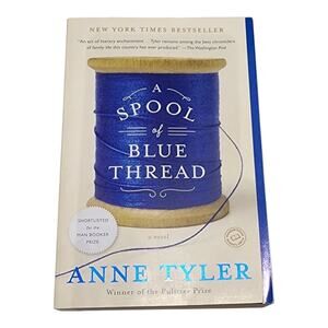 A Spool Of Blue Thread Anne Tyler Paperback Book Books